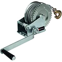 Einhell Cabestrante de cable manual TC-WI 800 (fuerza portante máx. 800 kg- cable de alambre de 20 metros- bloqueo de…